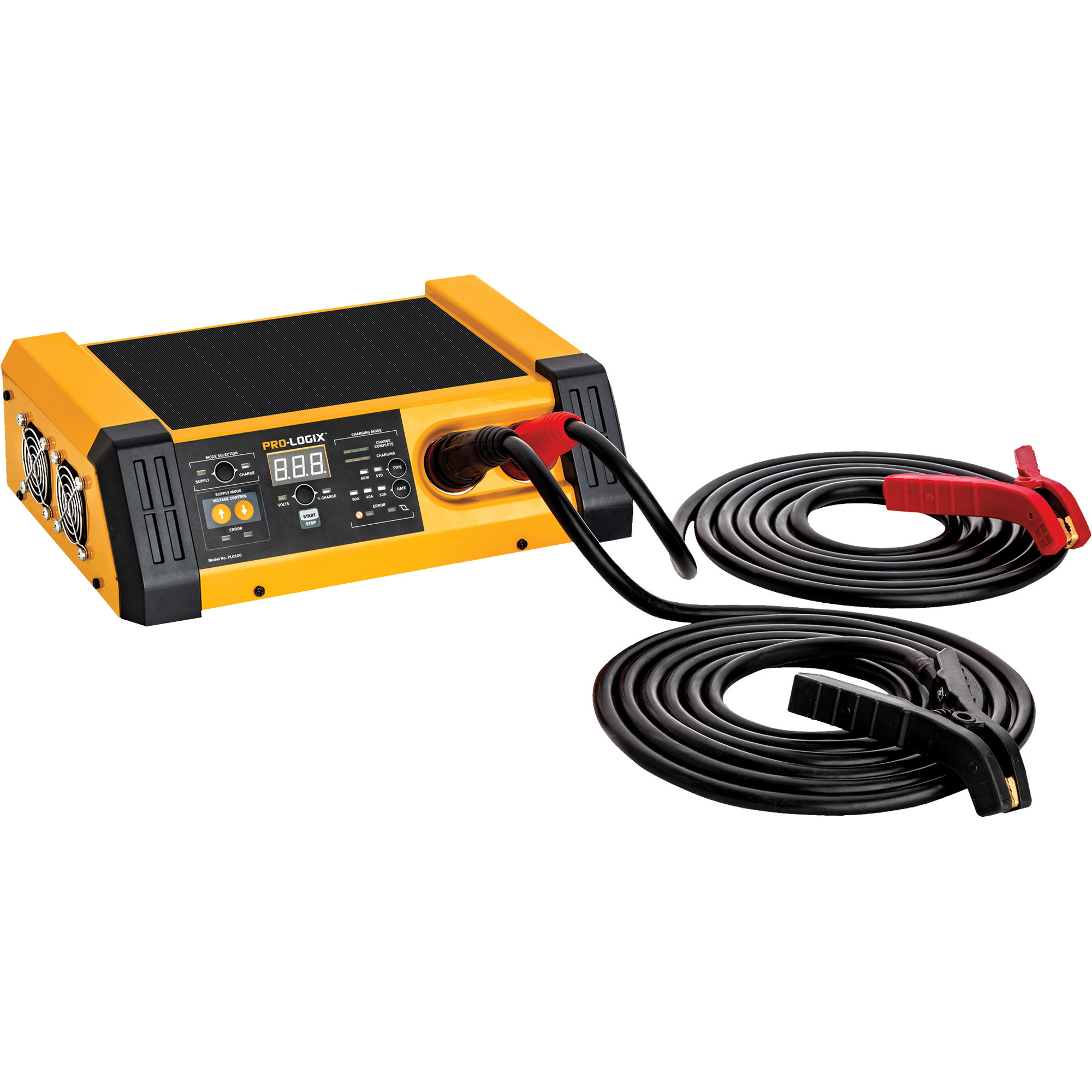 Pro-Logix Flashing Power Supply/Battery Charger, 12 Volts, 100 Amps, Model# PL6100